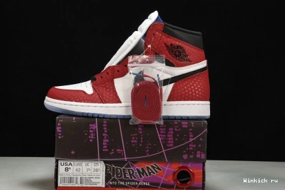 - HIGH JORDAN 1 SPIDER-MAN ORIGIN RETRO STORY 0903